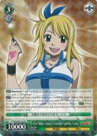 Girl Who Loves Celestial Spirits, Lucy (V.1 - Rare)