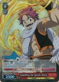 Searching for Igneel, Natsu (V.2 - Triple Rare)