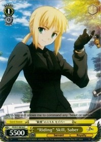 "Riding" Skill, Saber