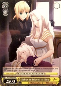 Saber & Irisviel & Illya