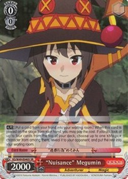 "Nuisance" Megumin (V.2 - Super Rare)