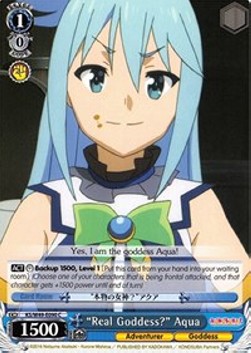 "Real Goddess?" Aqua