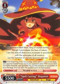 "Spell Casting" Megumin