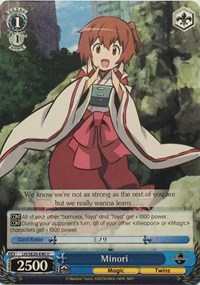 Minori (V.2 - Parallel Foil)