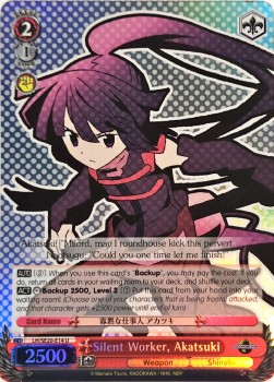 Silent Worker, Akatsuki (V.2 - Parallel Foil)