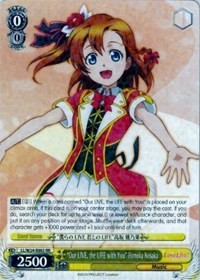 "Our LIVE, the LIFE with You" Honoka Kosaka (V.1 - Double Rare)