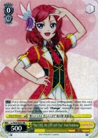 "Our LIVE, the LIFE with You" Maki Nishikino (V.1 - Double Rare)