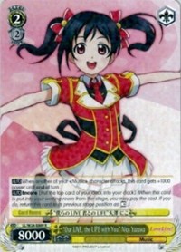 "Our LIVE, the LIFE with You" Nico Yazawa (V.1 - Rare)