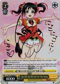 "Our LIVE, the LIFE with You" Nico Yazawa (V.2 - Special Rare)