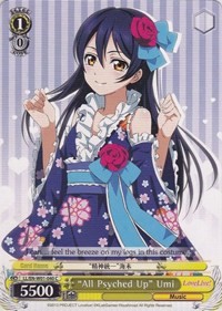 "All Psyched Up" Umi