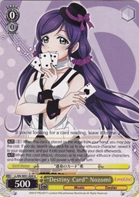 "Destiny Card" Nozomi