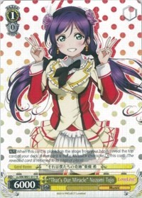 "That's Our Miracle" Nozomi Tojo (V.1 - Rare)