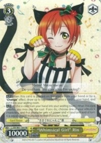 "Whimsical Girl" Rin (V.1 - Double Rare)