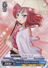 Maki in Regular Clothes