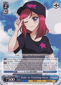 Maki in Training Wear