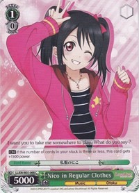 Nico in Regular Clothes