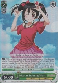 Nico in Training Wear (V.2 - Triple Rare)