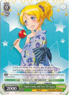 "Apple Candy and You" Eli Ayase