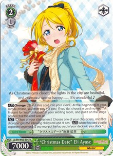 "Christmas Date" Eli Ayase