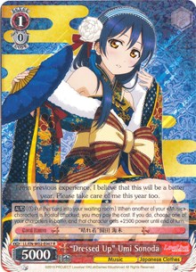 "Dressed Up" Umi Sonoda (V.1 - Rare)