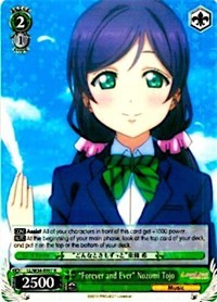 "Forever and Ever" Nozomi Tojo (V.1 - Rare)