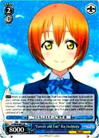 "Forever and Ever" Rin Hoshizora (V.1 - Rare)