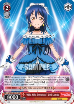 "KiRa-KiRa Sensation!" Umi Sonoda (V.2 - Triple Rare)