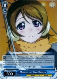 Memories of Live, Hanayo