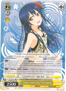 "Today is Umi's Day" Umi Sonoda