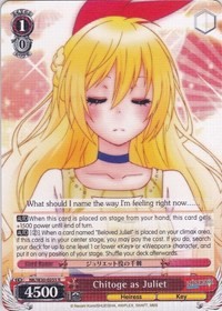 Chitoge as Juliet (V.1 - Rare)