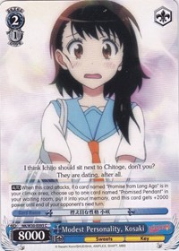 Modest Personality, Kosaki