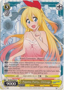 Pajama Party, Chitoge (V.2 - Parallel Foil)