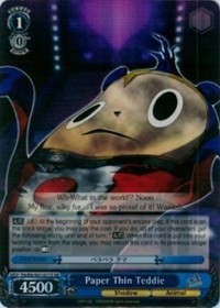 Paper Thin Teddie (V.2 - Super Rare)