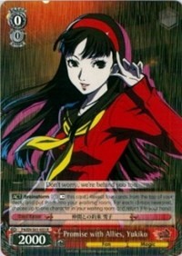 Promise with Allies, Yukiko (V.1 - Rare)