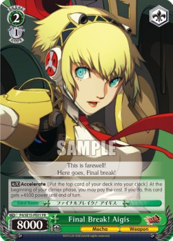 Final Break! Aigis