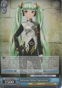 Hatsune Miku"Agitation" (V.2 - Super Rare)