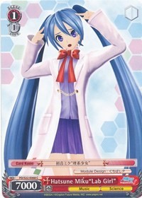 Hatsune Miku"Lab Girl"