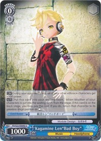 Kagamine Len"Bad Boy" (V.2 - Uncommon)