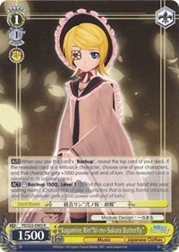 Kagamine Rin"Ni-no-Sakura Butterfly" (V.1 - Rare)