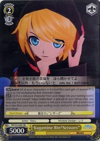 Kagamine Rin"Scissors" (V.1 - Double Rare)