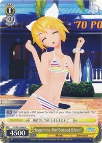 Kagamine Rin"Striped Bikini" (V.1 - Rare)