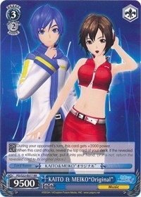 KAITO & MEIKO"Original" (V.1 - Double Rare)