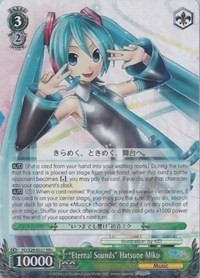 "Eternal Sounds" Hatsune Miku (V.1 - Double Rare)