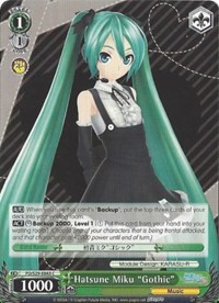 Hatsune Miku "Gothic"