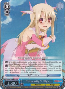 "Necessity"? Illya (V.2 - Super Rare)