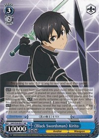 "Black Swordsman" Kirito (V.1 - Double Rare)