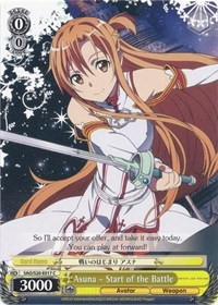 Asuna - Start of the Battle