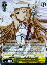 Asuna Dozed Off (V.1 - Rare)