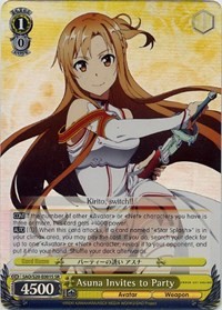 Asuna Invites to Party (V.2 - Super Rare)