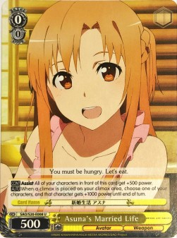 Asuna's Married Life